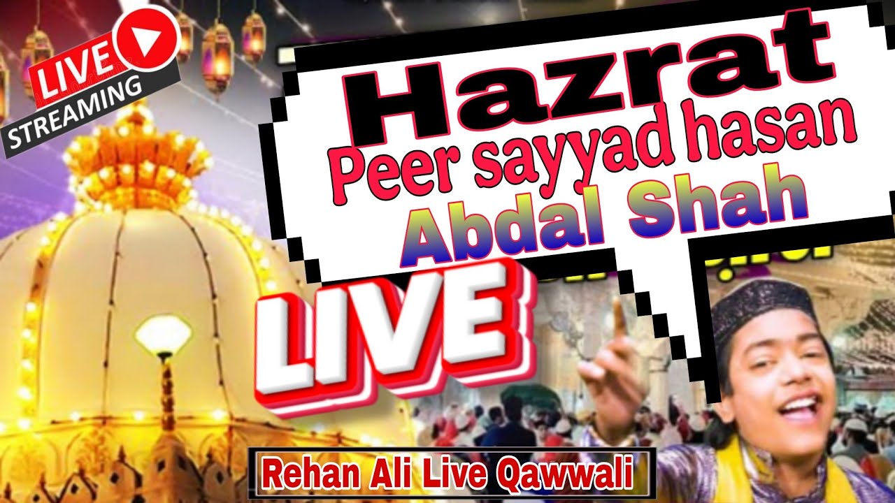 🔴 live Hazrat Peer Sayyad Hasan Abdal shah Belgaum Karnataka Qawwali