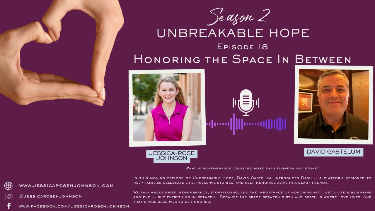 Unbreakable Hope S2E18 Honoring the Space In Between with David Gastelum#podcast #newepisode  #dash