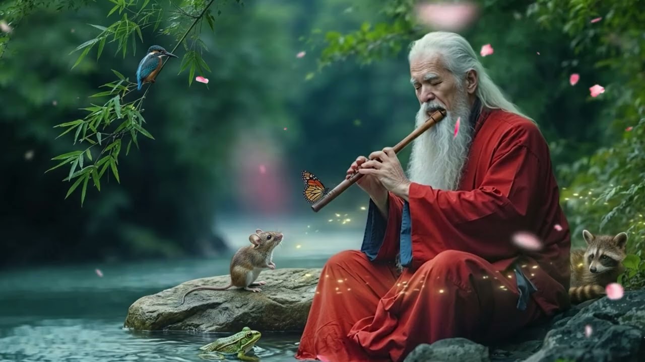 Meditation Energy, Tibetan Healing Flute, Eliminate Stress and Release..