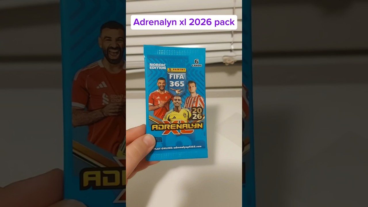 Panini adrenalyn xl fifa 365 2026 pack #panini #packopenning #adrenalynxl2026