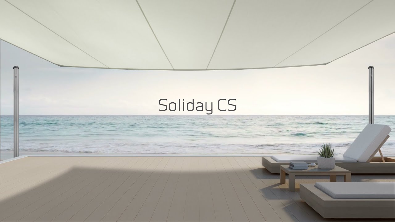 Das neue SOLIDAY CS Sonnensegel
