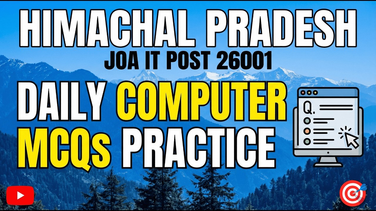 JOAIT-26001 Post Code | Daily MCQ Practice | Previous Year + Expected Questions