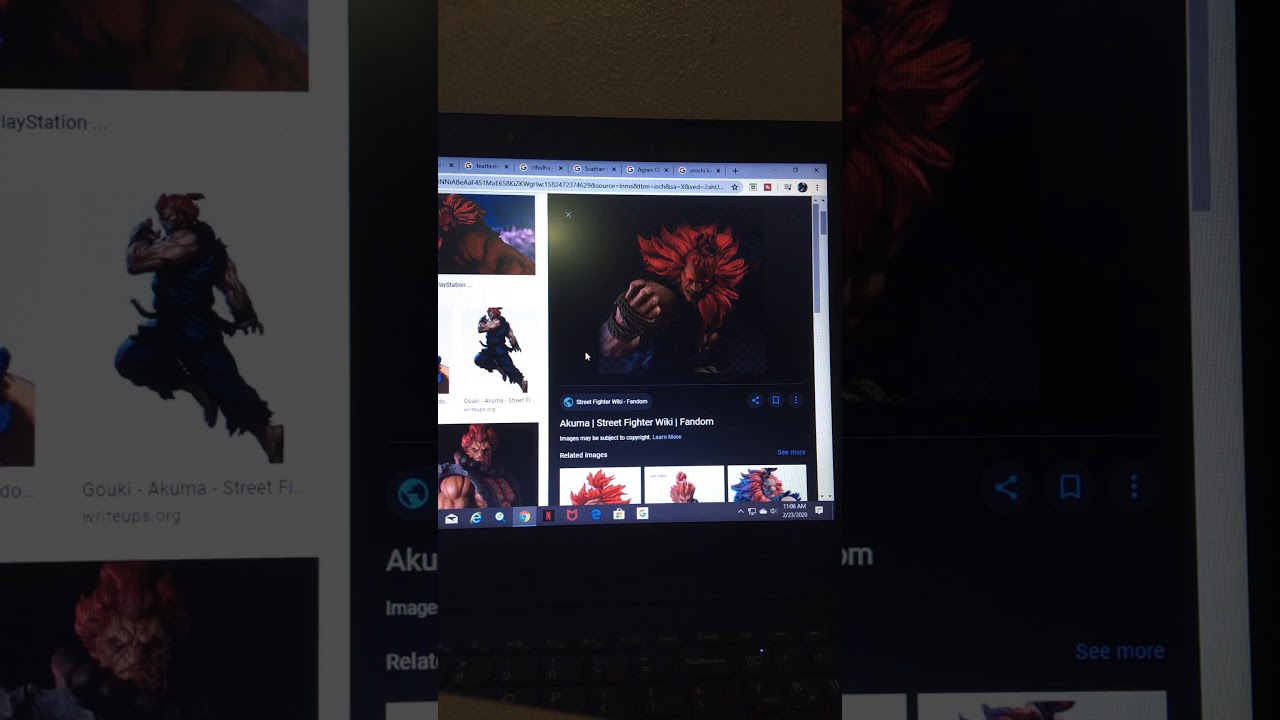 Who can defeat Akuma from Street Fighter