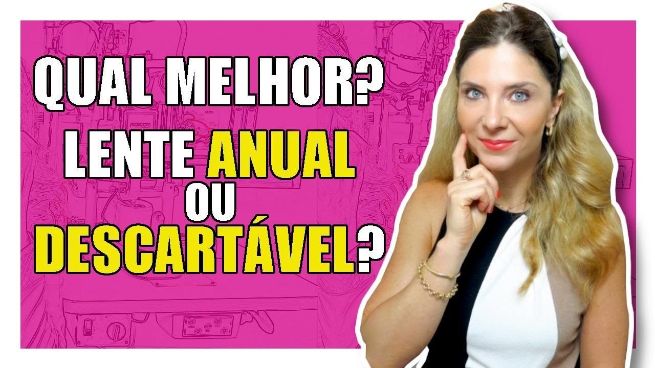 Lente de Contato - Anual ou Descartável