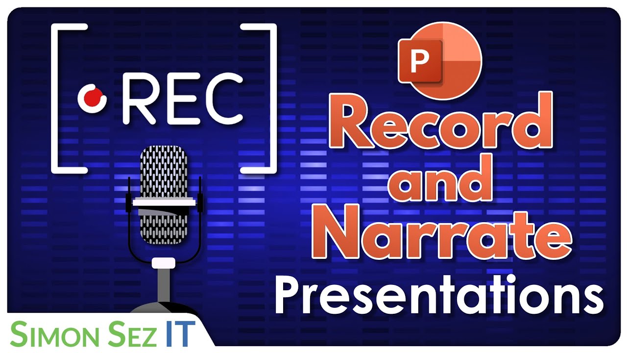 Запишите и озвучьте презентацию в PowerPoint 2021/365