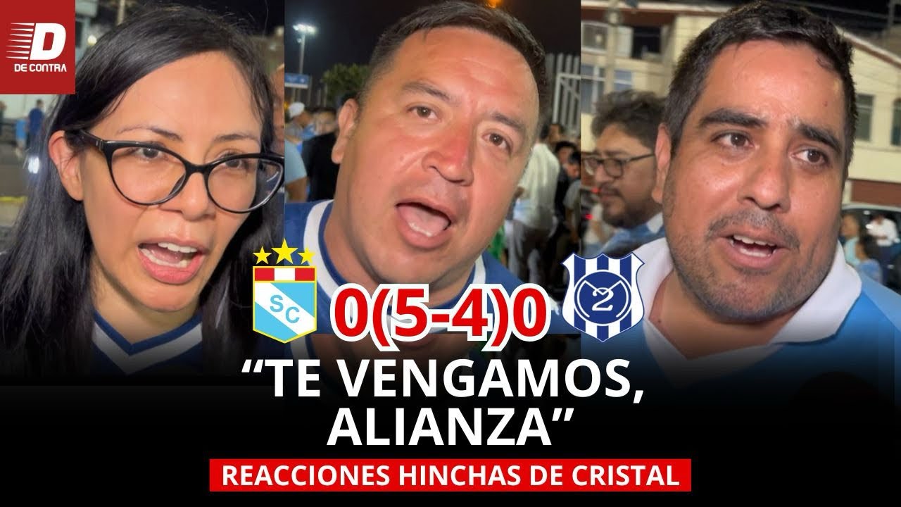 HINCHAS DE SPORTING CRISTAL reaccionan tras vencer a 2 DE MAYO por la COPA LIBERTADORES | DE CONTRA