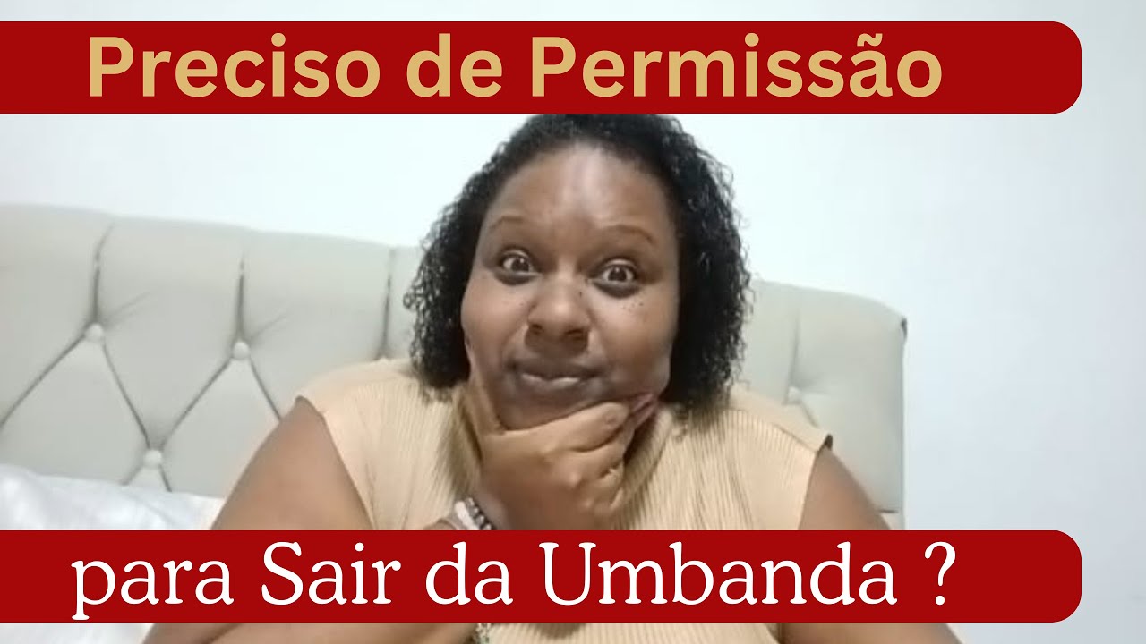 Será que Eu Posso Sair da Umbanda | Aline de Sá 