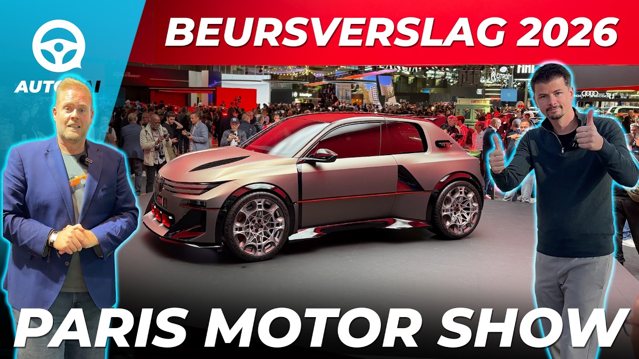 PREMIERES from the PARIS MOTOR SHOW 2026 - Lots of news from Europe and China! - AutoRAI TV