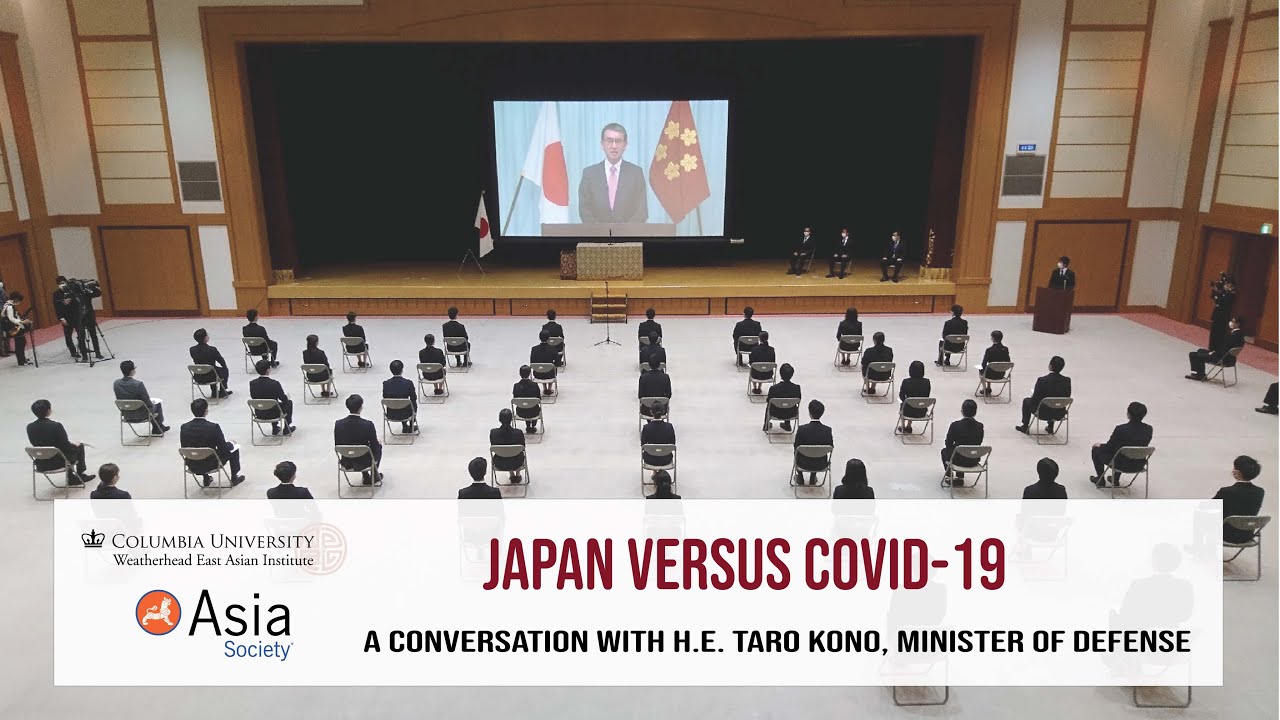 Japan Vs. COVID-19: A Conversation with H.E. Kono Taro, Minister of Defense of Japan