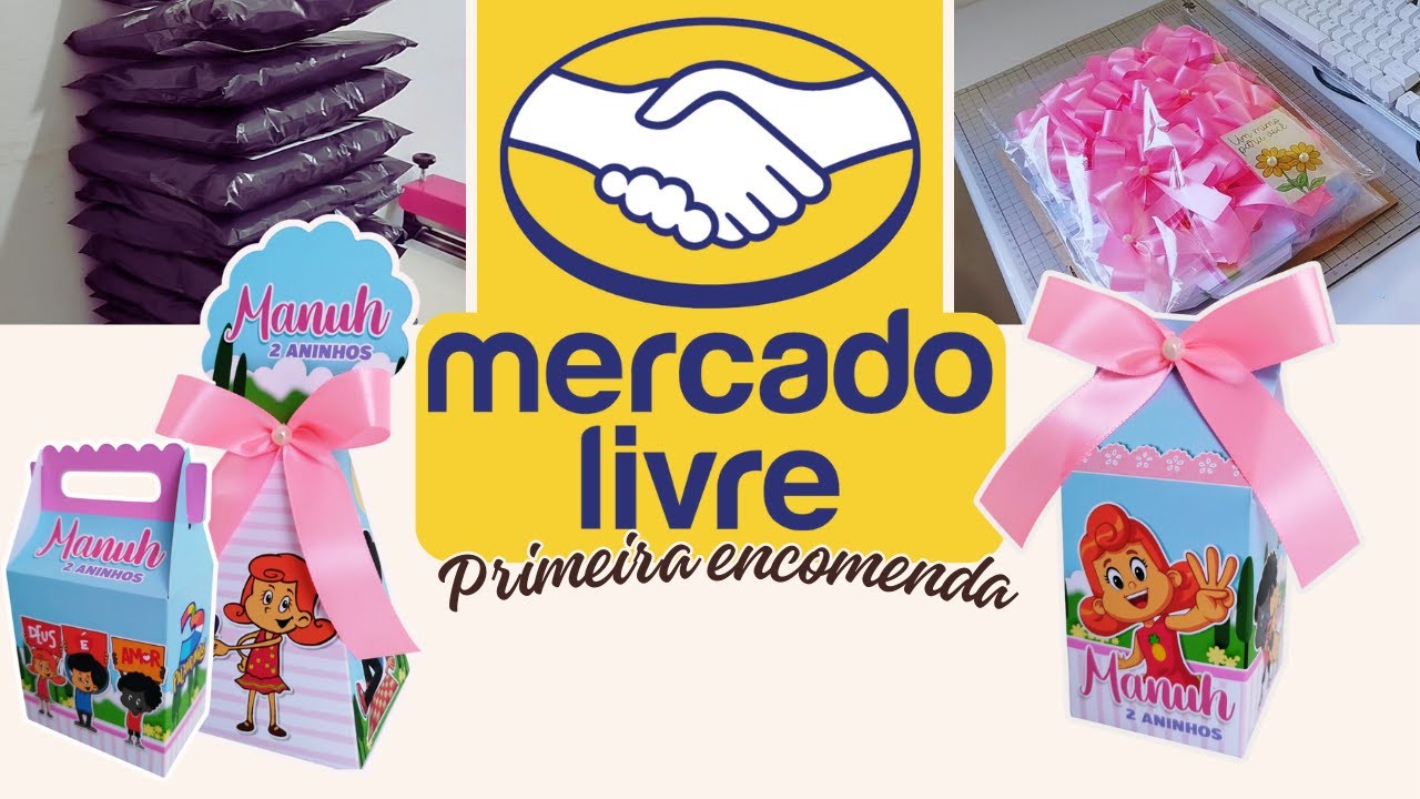 Minha Primeira Encomenda no Mercado Livre! 📦✨
