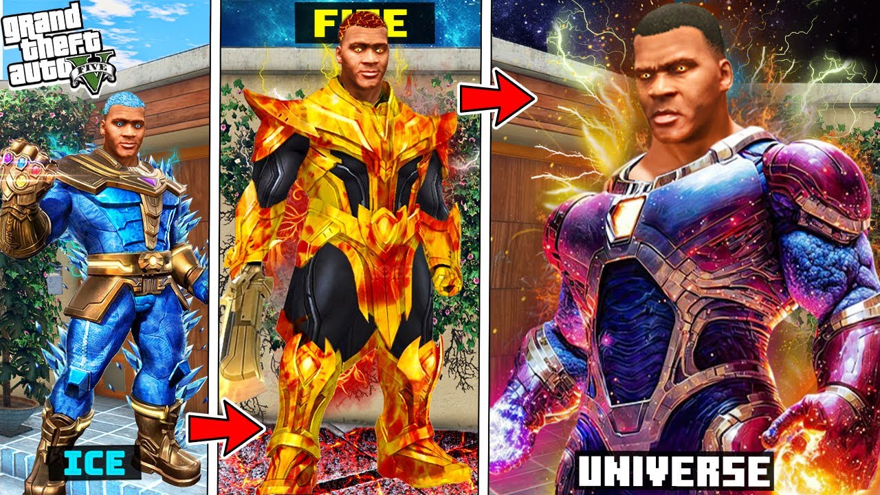Upgrading to ELEMENTAL THANOS in GTA 5