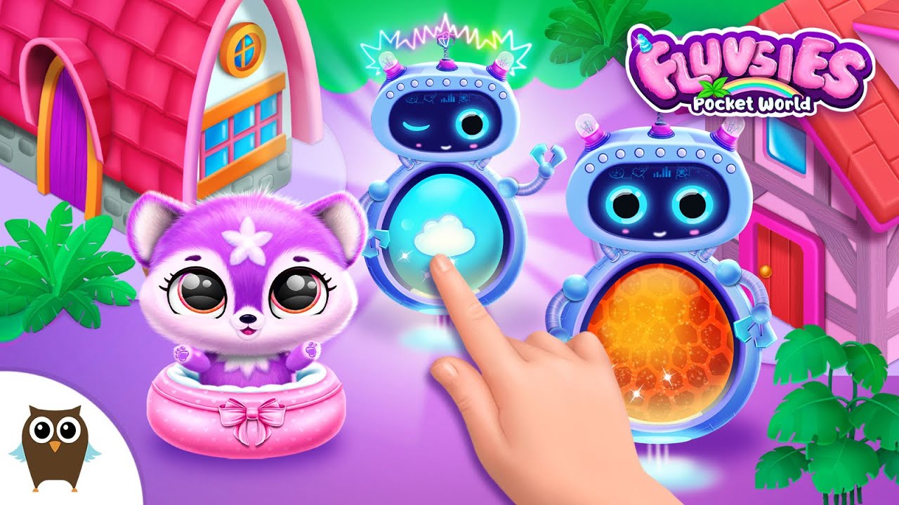 Fluvsies Pocket World Characters ✨ Game for Kids 🎮 TutoTOONS