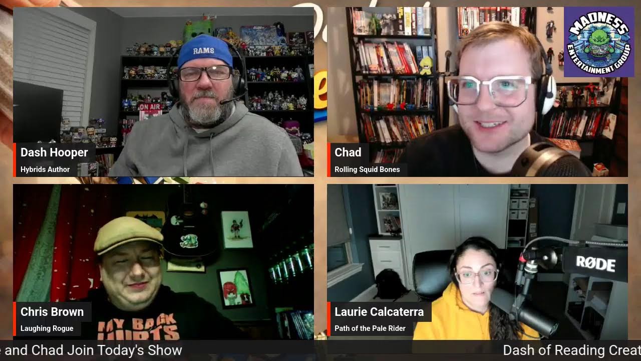 Dash of Reading Ep 9: Laurie and Chris
