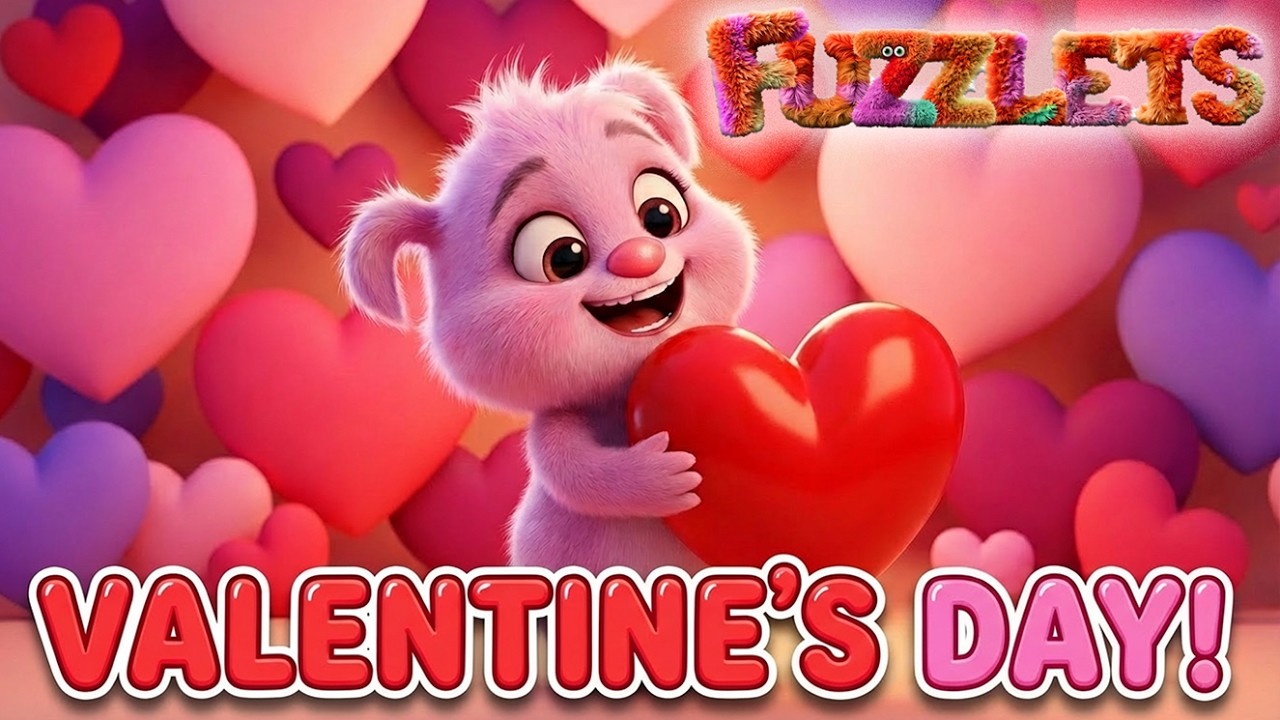 Подборка валентинок от The Fuzzlets для детей 💕 You Taught Me Love + Skidamarink + другие!