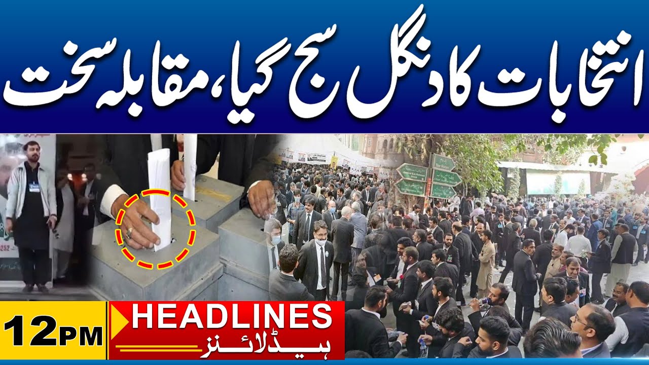 Faisalabad District Bar Annual Elections Heat Up | 12 pm News Headline |10 Jan 2026 | City 41