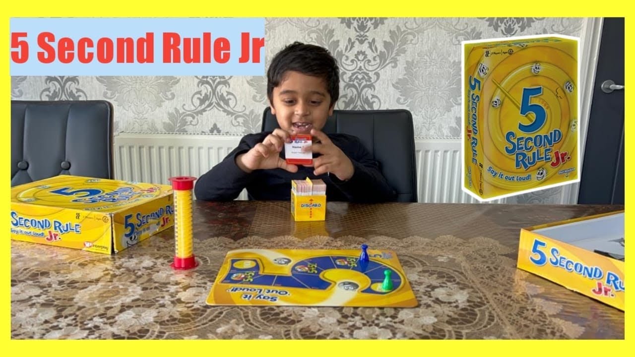5 Second Rule Game for Kids | Fun and Play #unboxing