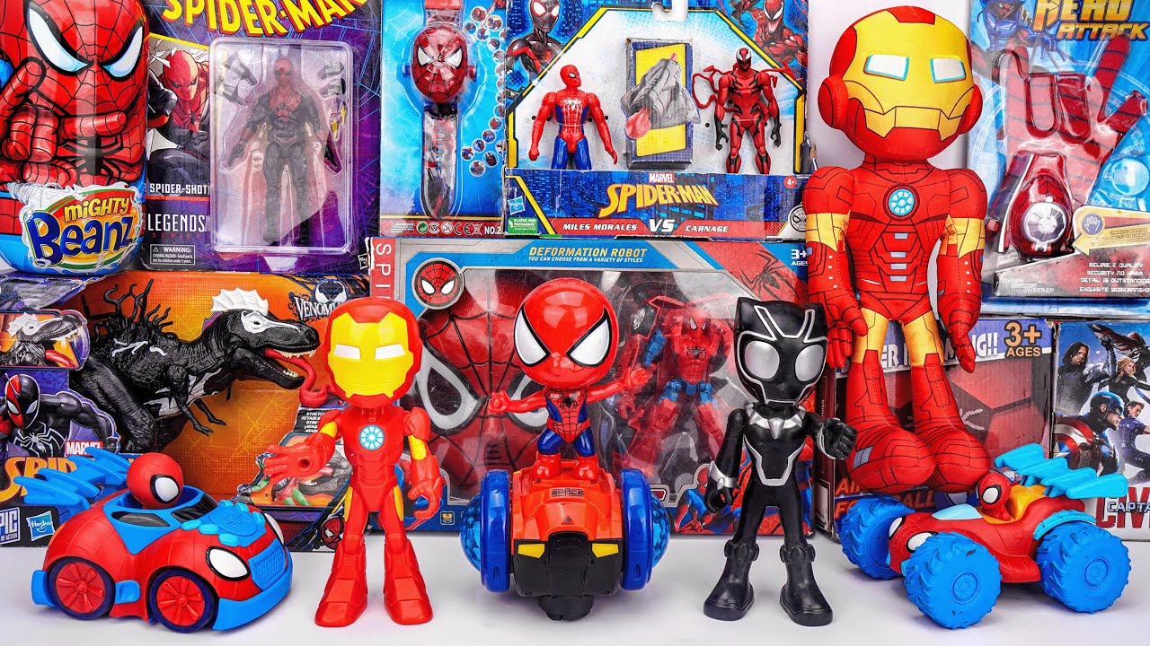 Marvel Spiderman Collection Unboxing Review | Marvel Spidey Web Climber & Spider-Man Balance Car