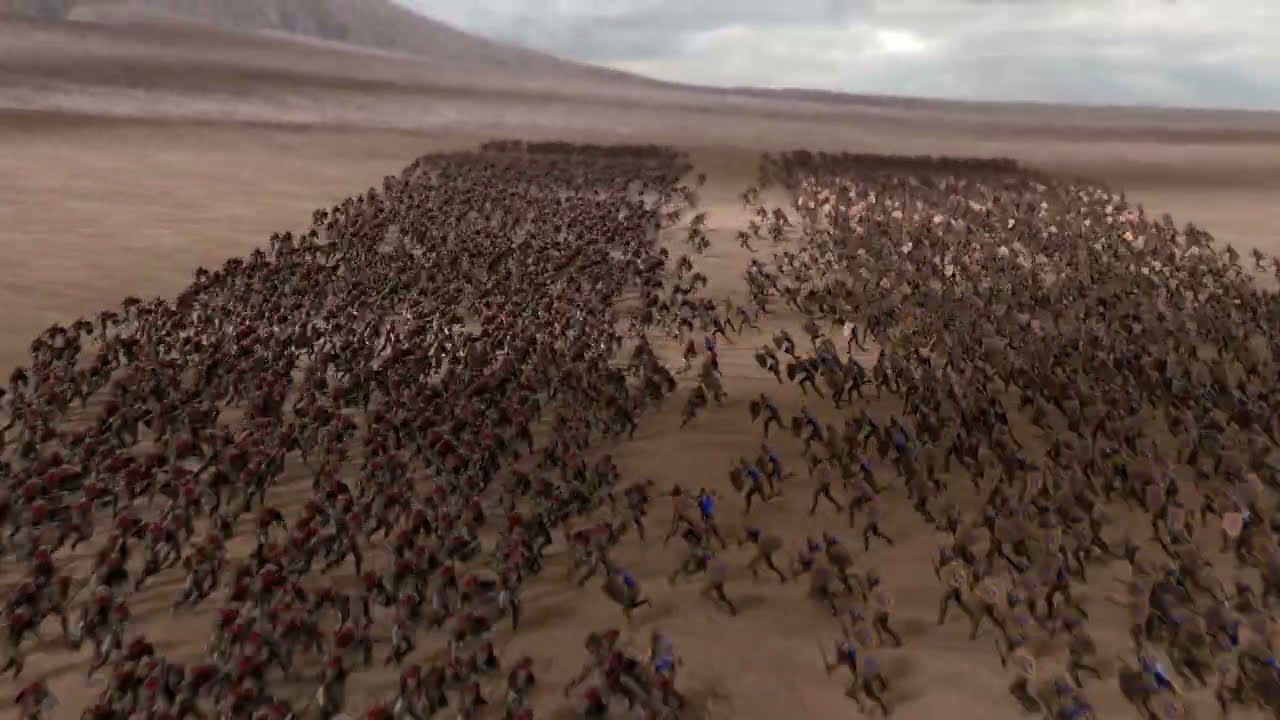 Houdini Crowd Project - Medieval battle