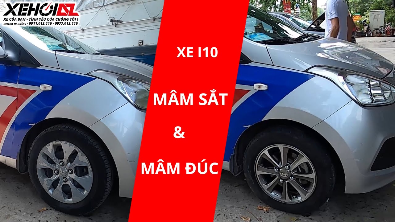 Nâng cấp mâm đúc 14 inch cho xe Hyundai i10 - Upgraded Alloy Wheel 14 inch for Hyundai i10