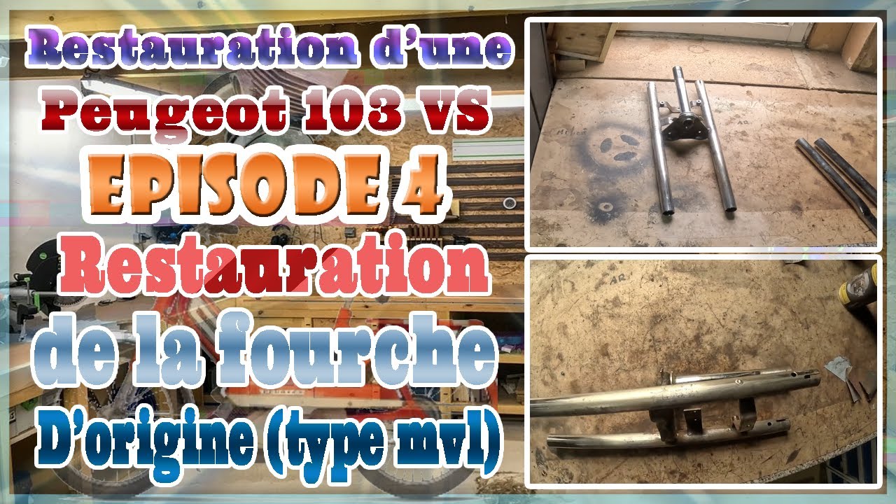 Restauration d'une Peugeot 103 VS #4 