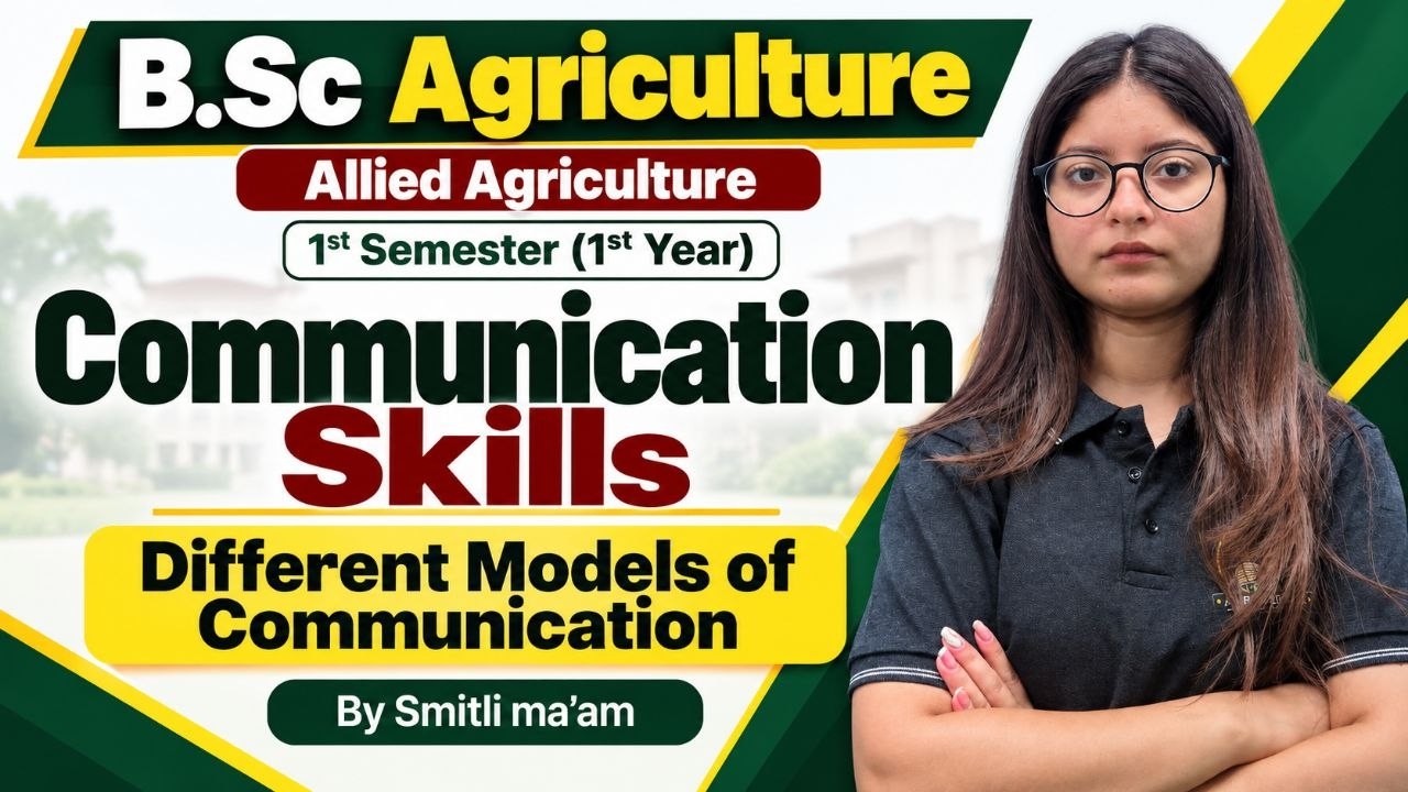 COMMUNICATION SKILLS - Lec-7 Different Models of Communication 1st Year 1st Semester by Smitli Ma'am
