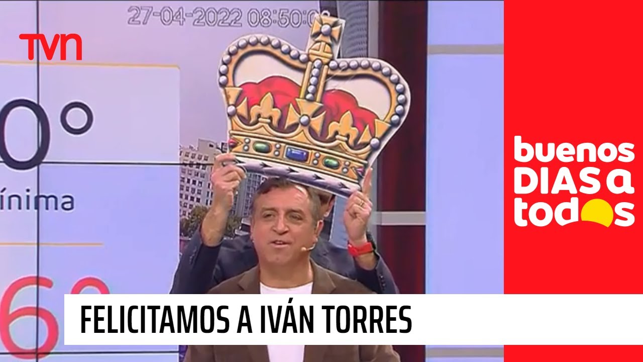 Felicitamos a Iván Torres por su pronóstico de lluvia | Buenos días a todos