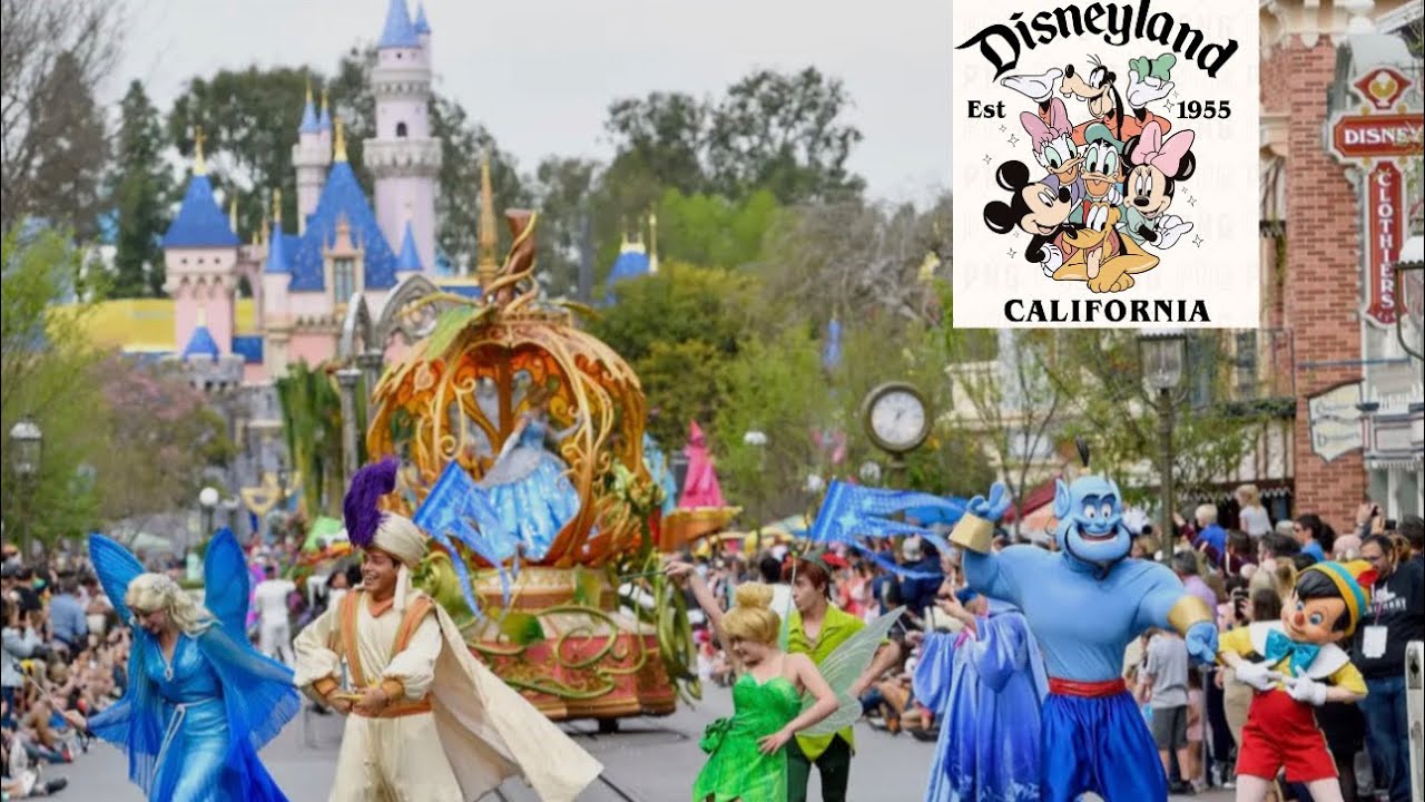 DISNEYLAND CHARACTER PARADE || CALIFORNIA || RESORT 