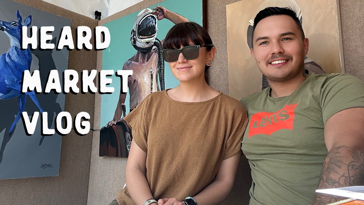 Heard Market Vlog Feat. Ofuskie | Native American Art Scene