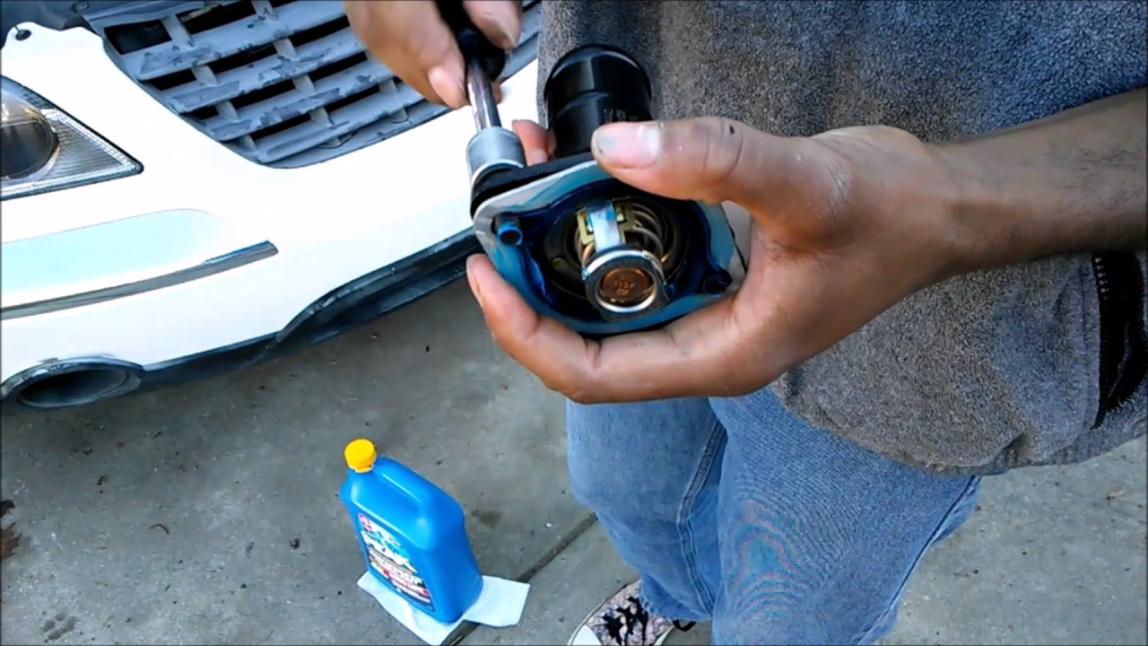 Thermostat Replacement Chrysler Pacifica 2005 3.8L
