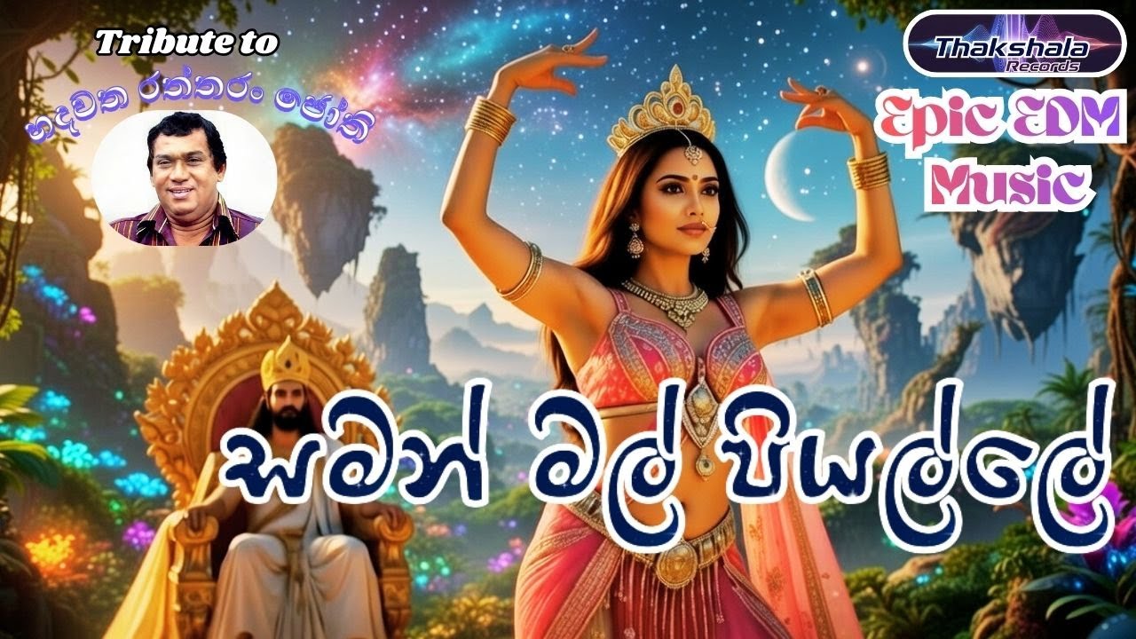 Saman Mal Piyalle (සමන් මල් පියල්ලේ) | HR Jothipala Cover | Thakshala Records