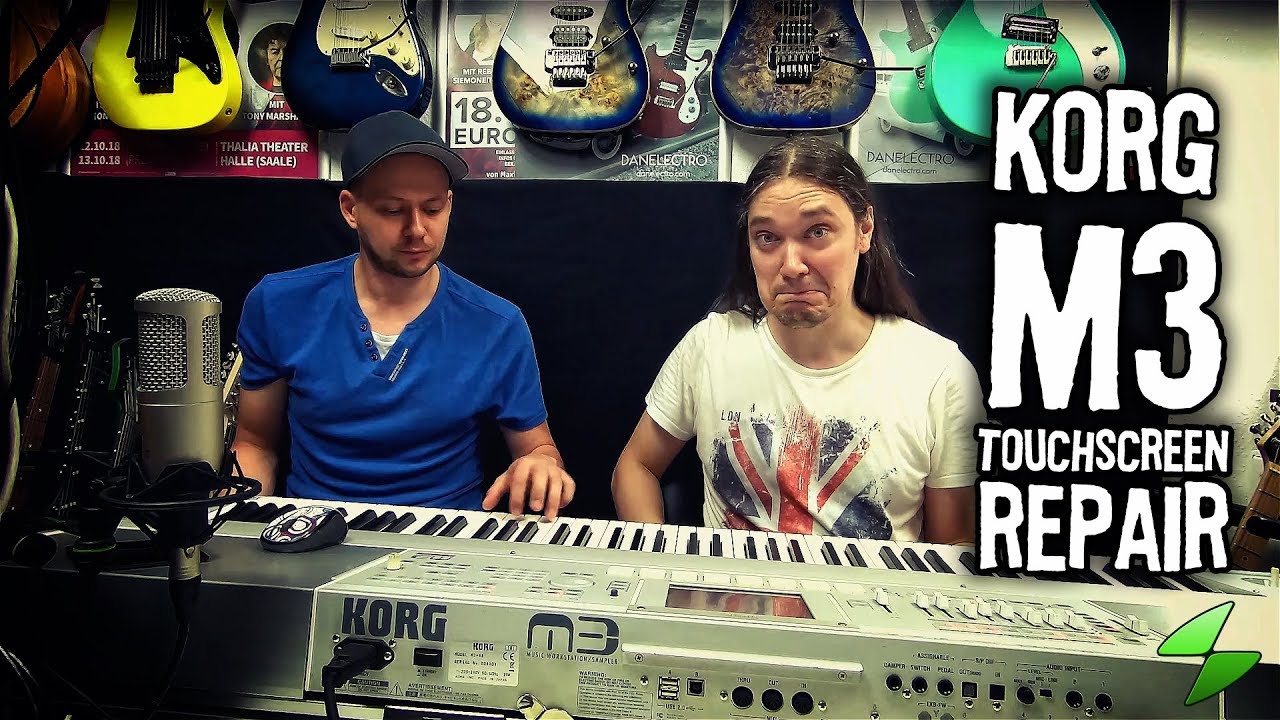 Ремонт сенсорного экрана Korg M3