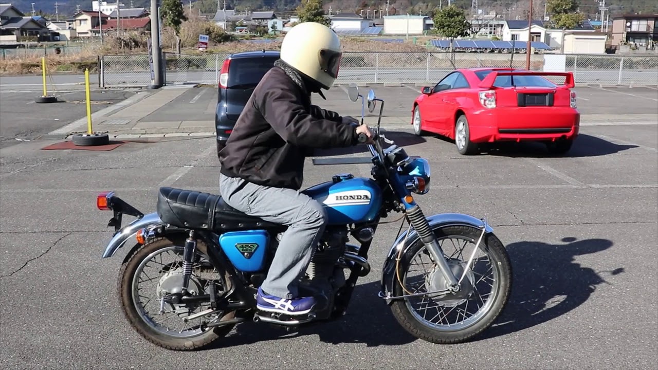 【旧車バイク販売　VRP】ホンダ　CL450　始動＆走行動画