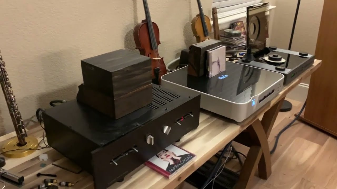 J. Stone_Krell MD-1 w/ Shun Mook CD Clamp, Wadia, CAT, 2A3 w/ Tango, Cain&Cain Horns w/Lowther PM2A
