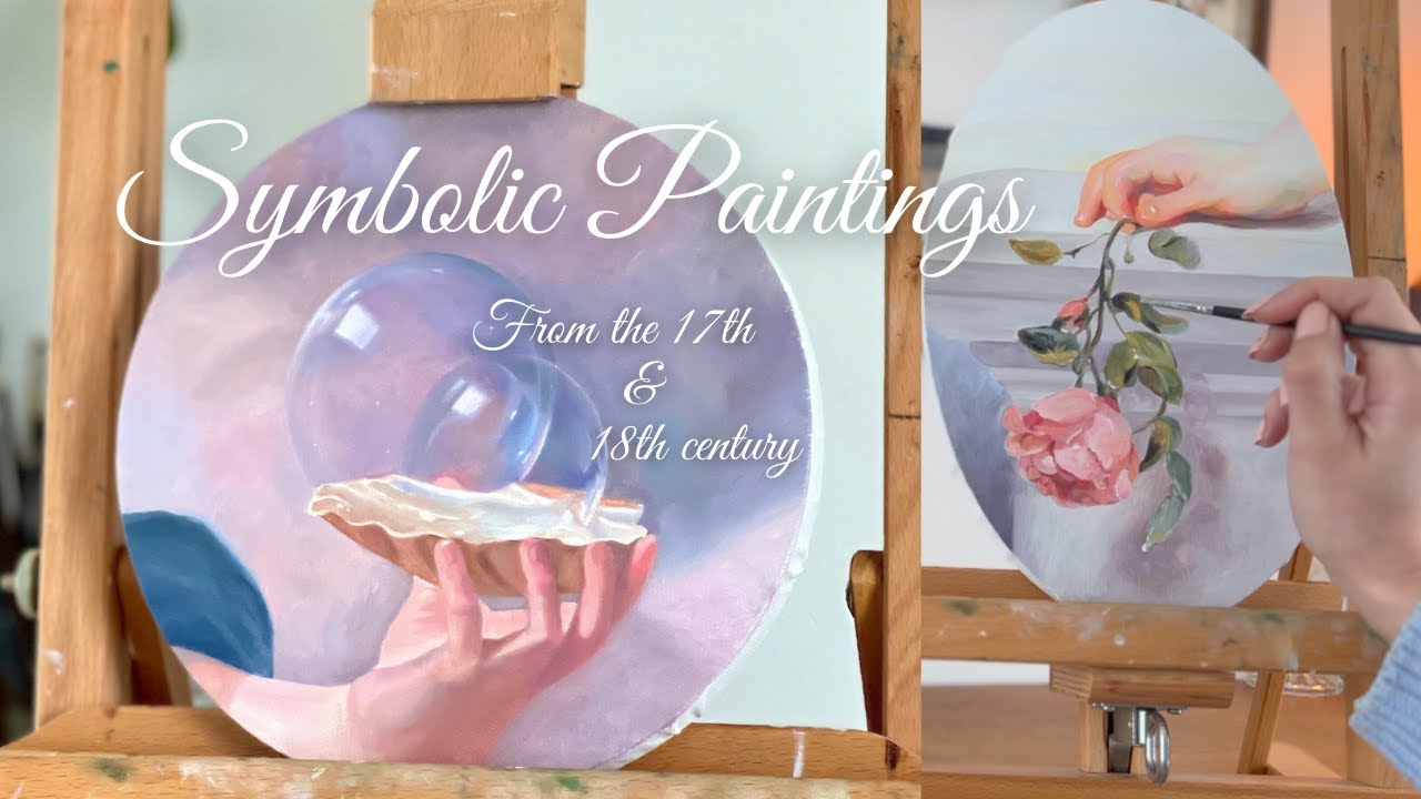 Finding inspiration in historic portrait paintings 🌺  Symbolism & Vanitas