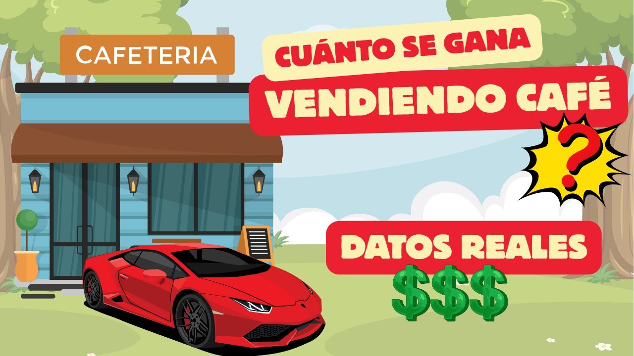¿Cuánto puedes ganar vendiendo café? ☕ MÁRGENES REALES DE MI CAFETERÍA 💵