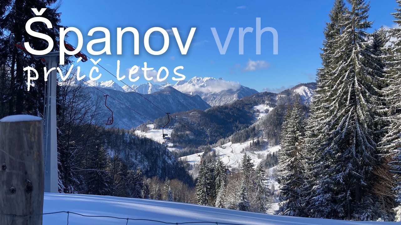Prvi sneg v Španovem 2023