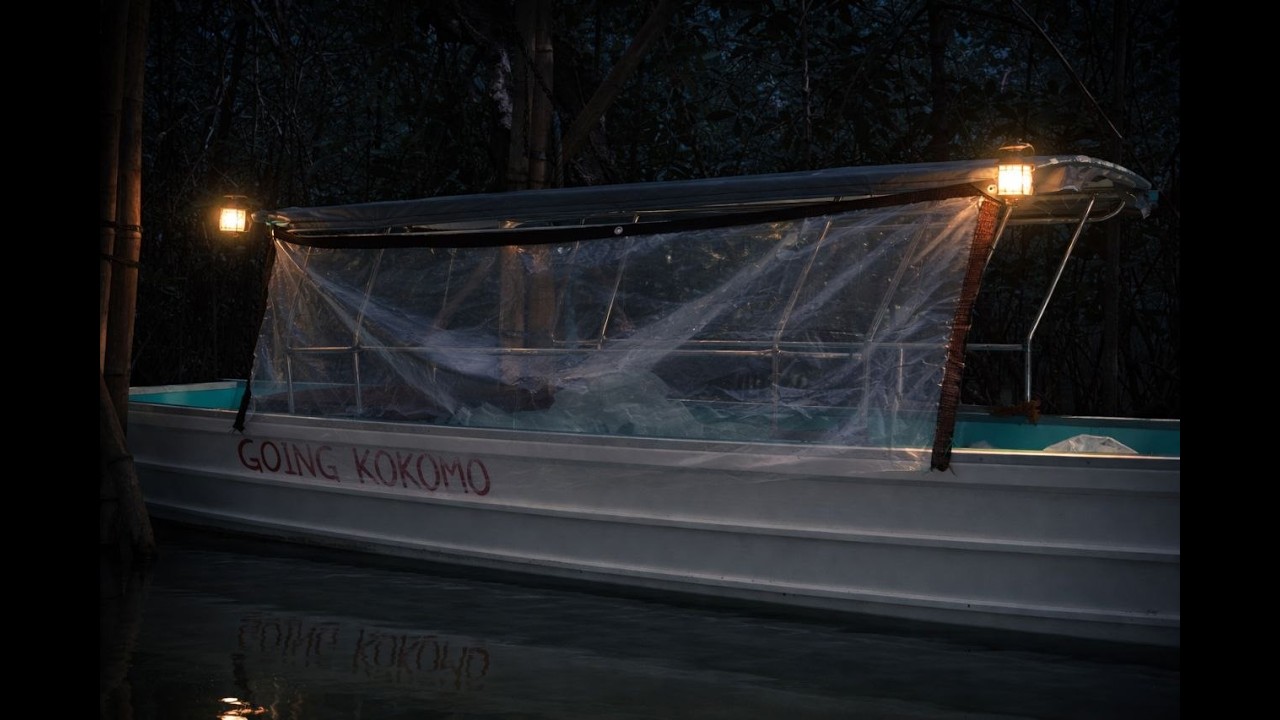 SOLO BOAT CAMPING IN THE LEYK | A QUIET NIGHT IN A MINI CAMPER BOAT