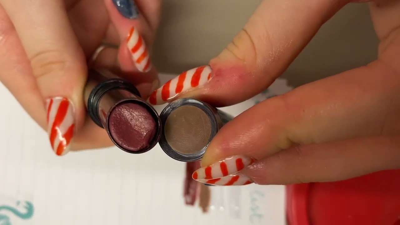 My first ASMR video (lofi) - lip product tour 😁💄