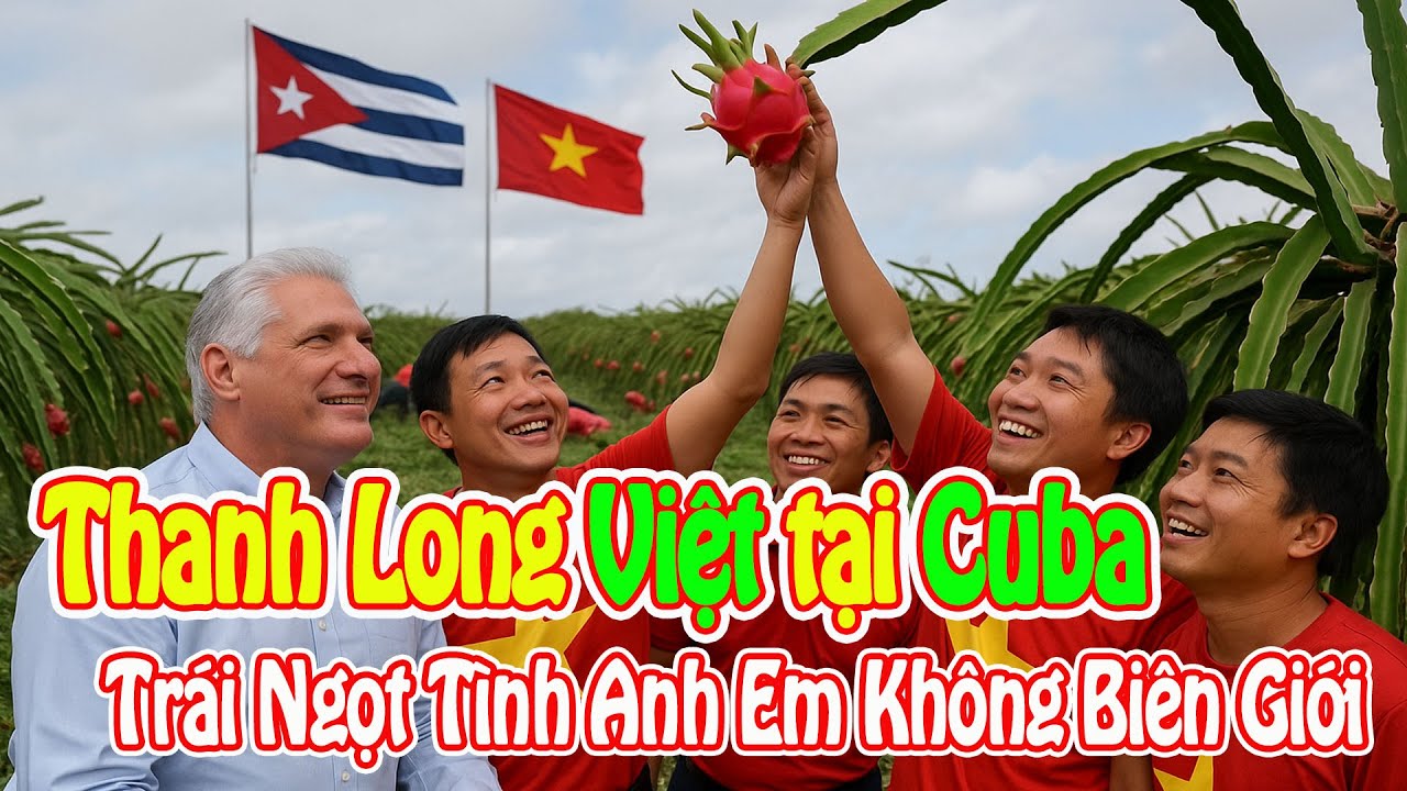 Thanh Long Việt Trên Đất Cuba: Trái Ngọt Tình Anh Em Không Biên Giới