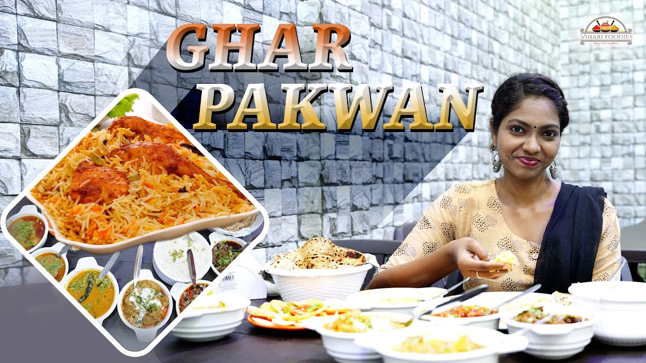 Desi Flavors at Desi Hotel | Hotel Ghar Pakwan | Best Restaurant Review | Vihari Foodies