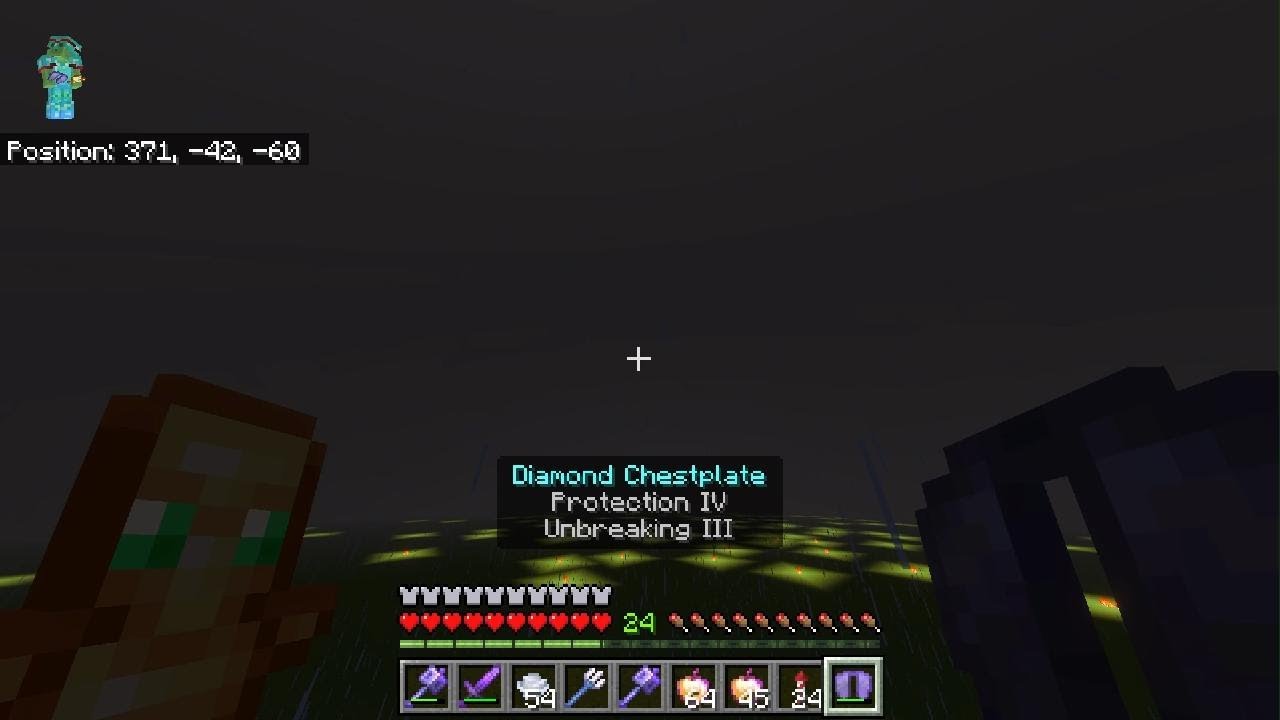 Elytra macing Zombies 😆