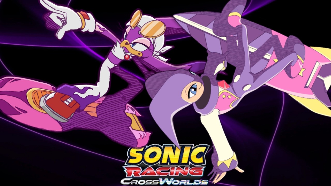 NiGHTS and Wave: Sonic Racing CrossWorlds