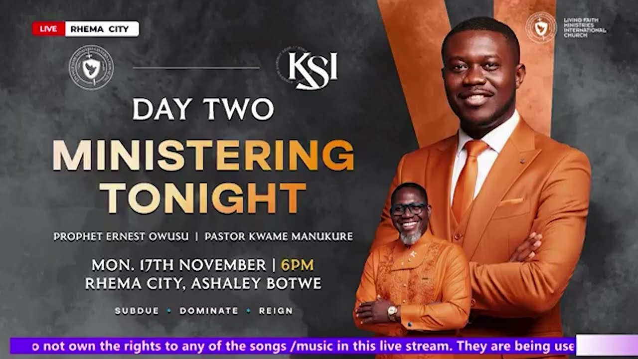 LIVE  KINGDOM SUMMIT INTERNATIONAL– DAY 2 II PROPHET ERNEST OWUSU II 17TH NOVEMBER, 2025