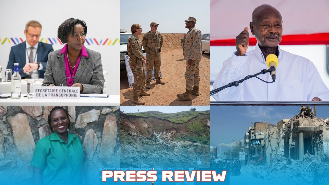 PRES MUSEVENI YATEYE UTWATSI AMERIKA N’U BWONGEREZA YANGA KO BUBAKA IKIGO CYA GISIRIKARE MURI UGANDA