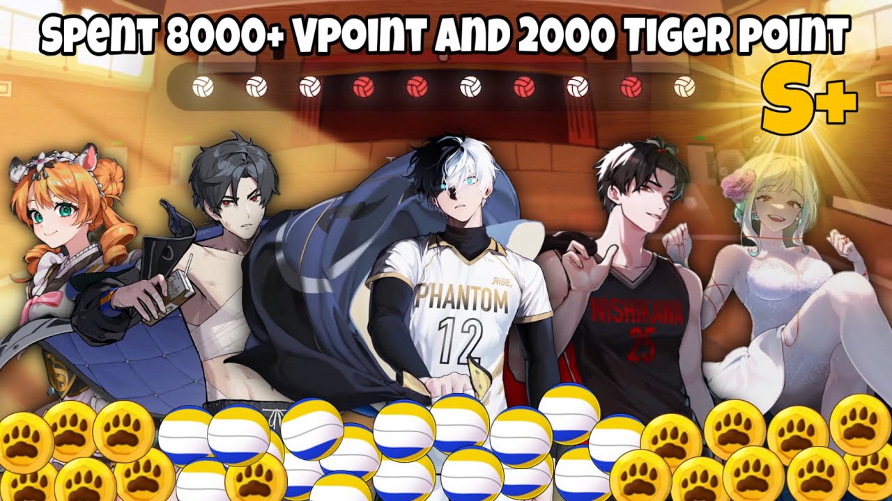 Who’s I Got?? Spend 8000+ Vpoint and 2000 Tiger Point | The Spike Volleyball Story