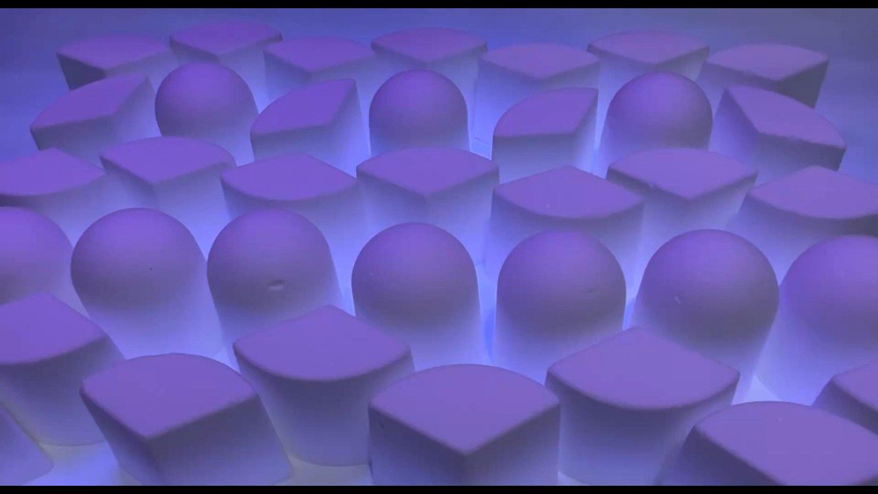 ASMR baking soda | White Shapes in the Fog ASMR