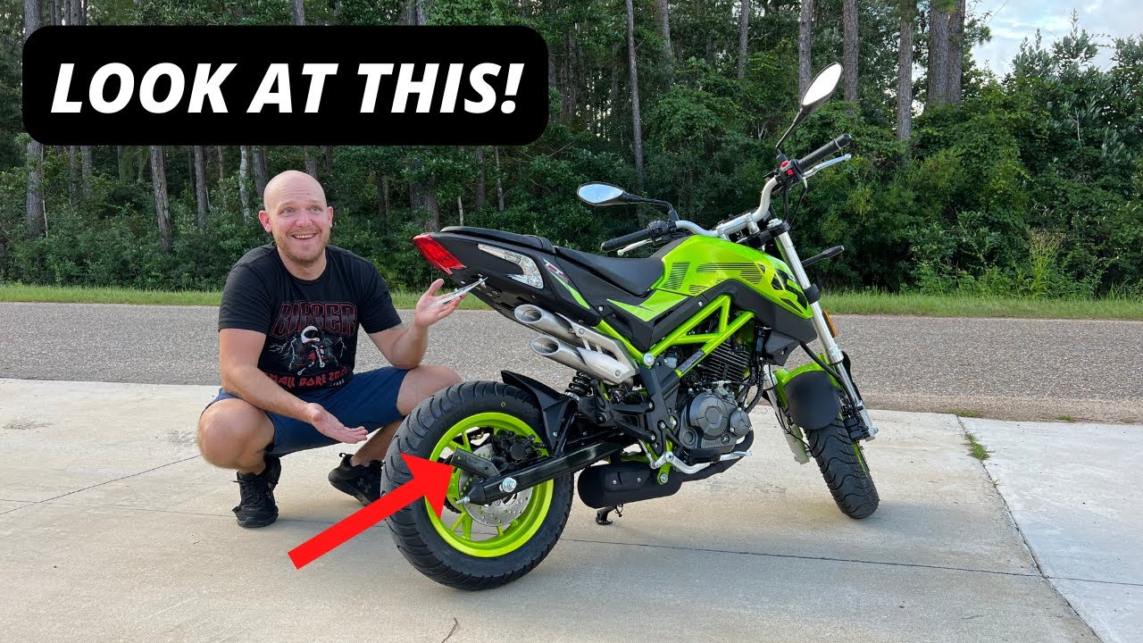 Benelli TNT 135 2023 года выпуска получает новый облик!