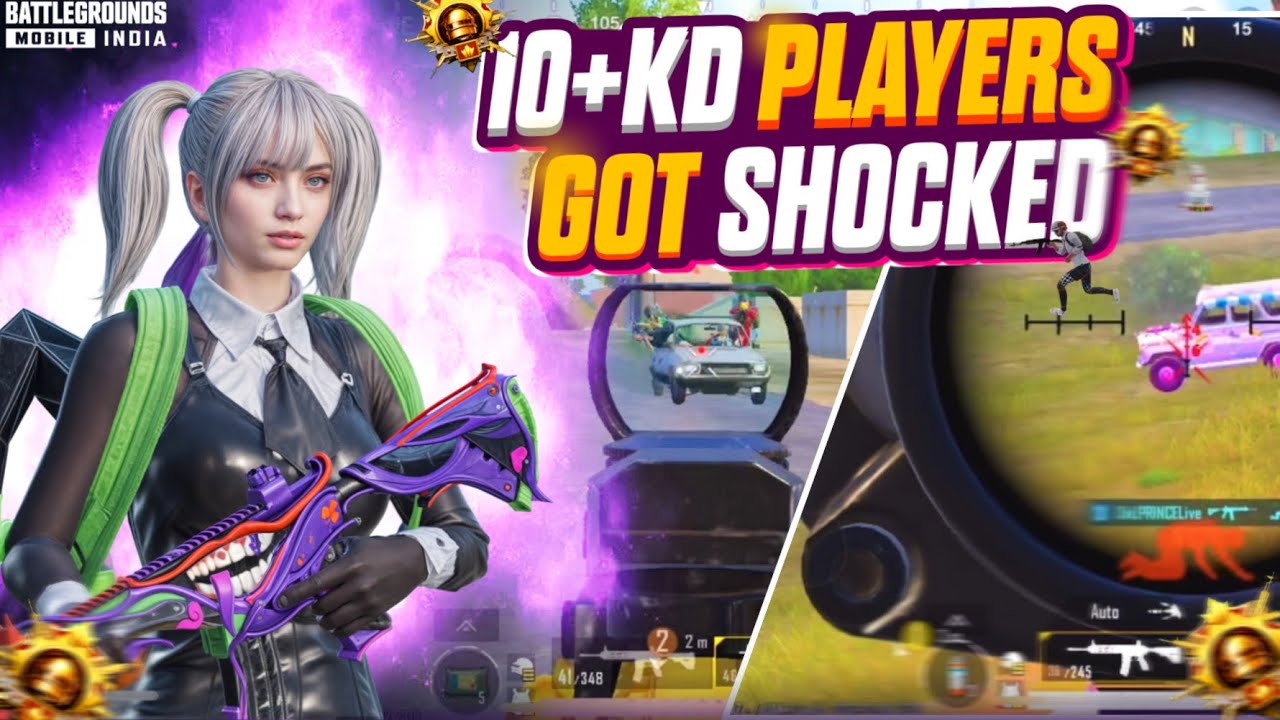 10+KD PLAYERS GOT SHOKED AFTER KILLED❗️UNDERDOG PLAYER IS HERE❓| BGMI