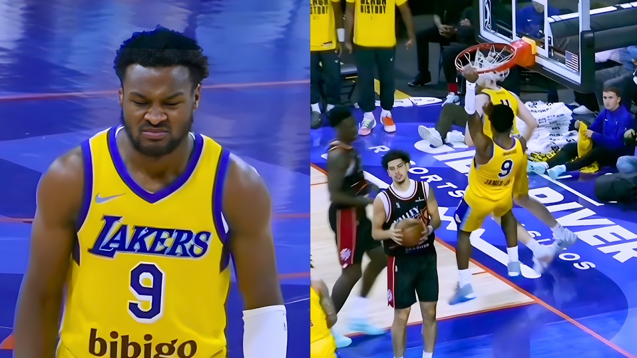 Bronny James CANT BE STOPPED With TWO POSTERS DUNKS!! l Lakers vs Suns l Full Play l Feb 26, 2026 🔥