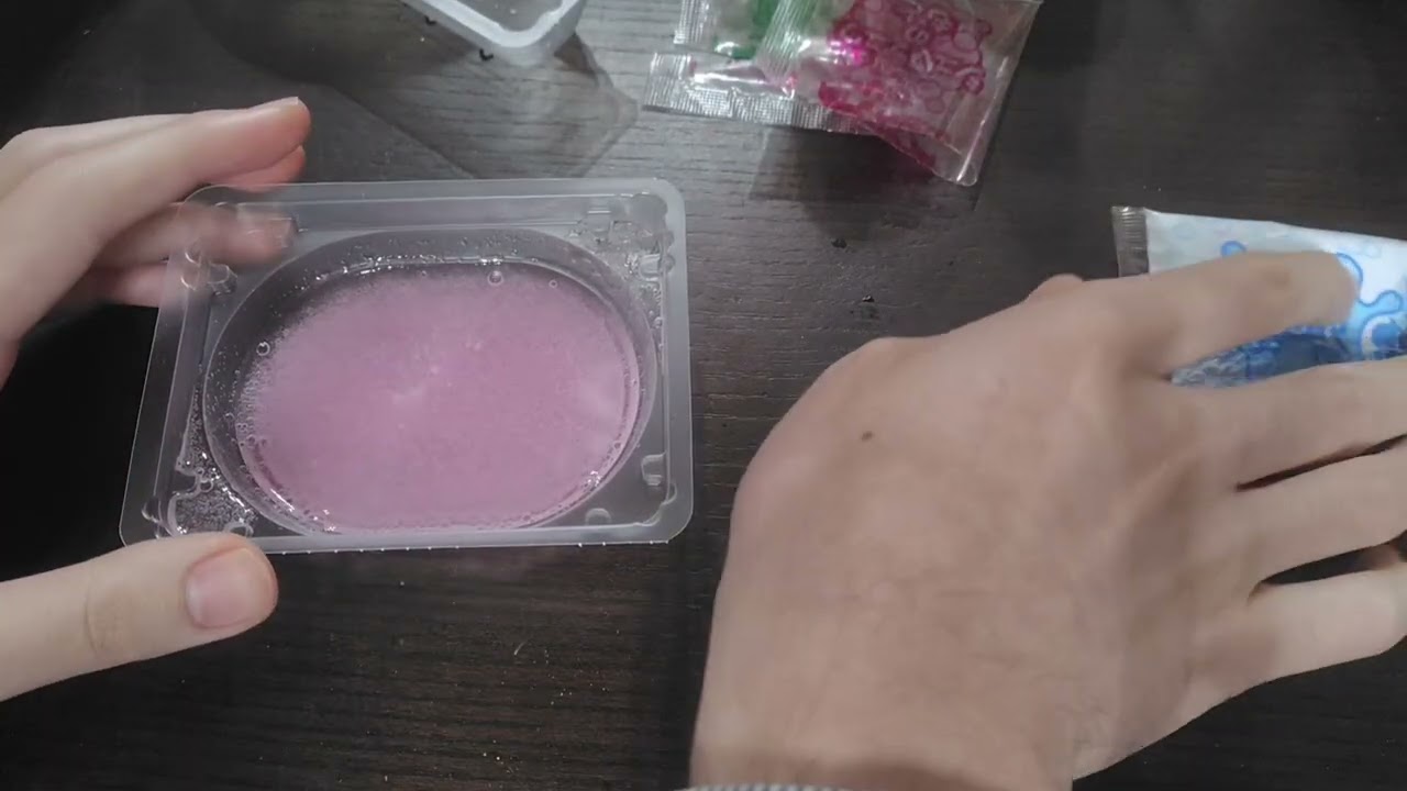 実験スライムゼリーを作ってみた